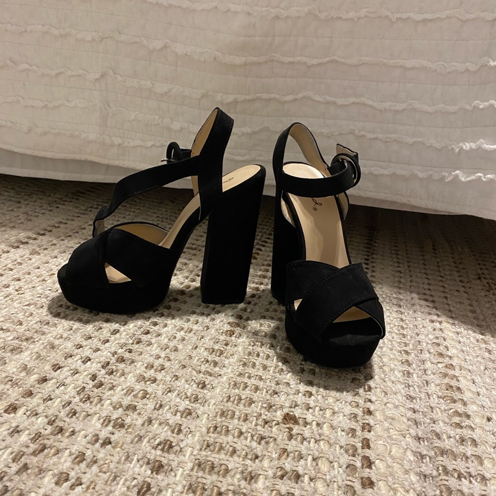 Black heel